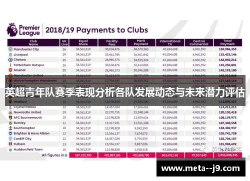 英超青年队赛季表现分析各队发展动态与未来潜力评估