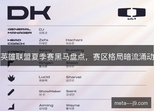 英雄联盟夏季赛黑马盘点,赛区格局暗流涌动 英雄联盟夏季赛黑马盘点,赛区格局暗流涌动